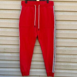 Psycho Bunny | Red Jogger Pant size Medium